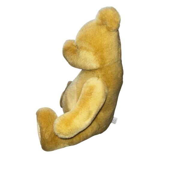 Vintage Disney Gund Classic Pooh Winnie the Pooh Sitting Stuffed Plush Doll 13" - Picture 2 of 7